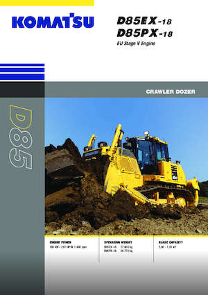 Apripista cingolati Komatsu D85PX-18E0