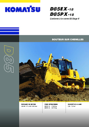 Apripista cingolati Komatsu D85PX-18E0