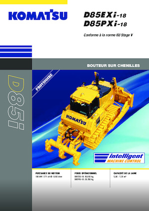 Apripista cingolati Komatsu D85EXi-18E0