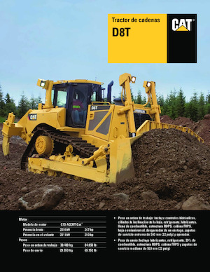 Apripista cingolati Caterpillar D8T