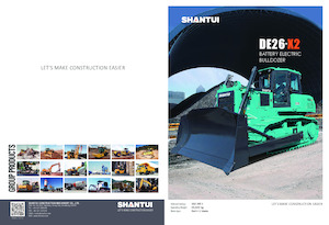 Apripista cingolati Shantui DE26-X2