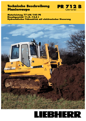 Apripista cingolati Liebherr PR 712 B-L Litr.