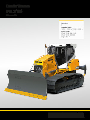 Apripista cingolati Liebherr PR 716 Litronic