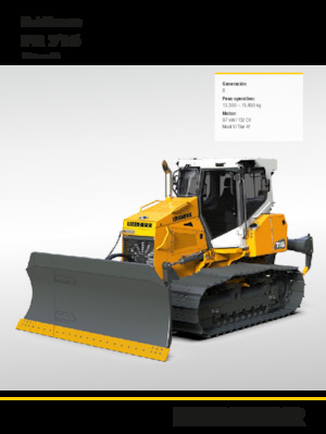 Apripista cingolati Liebherr PR 716 Litronic