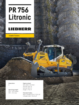 Apripista cingolati Liebherr PR 756 Litronic 