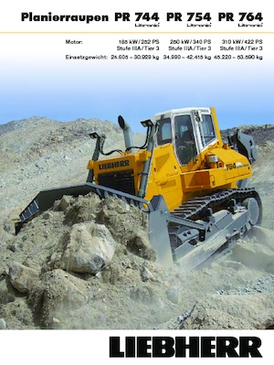 Apripista cingolati Liebherr PR 764 Litronic 