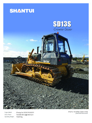 Apripista cingolati Shantui SD13S