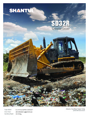 Apripista cingolati Shantui SD32R