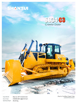Apripista cingolati Shantui SD34-C3 DS 