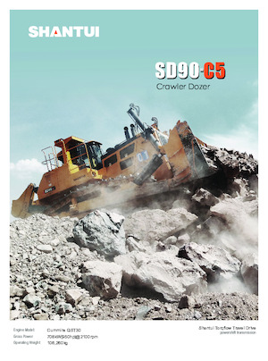 Apripista cingolati Shantui SD90-C5