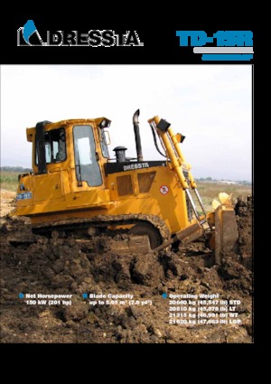 Apripista cingolati Dressta TD 15 R WT