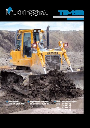 Apripista cingolati Dressta TD 15 R WT