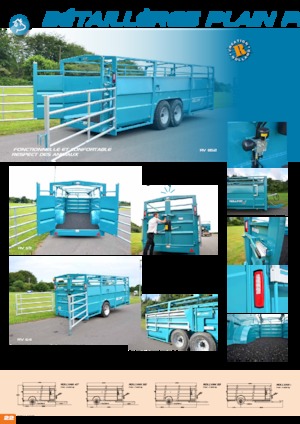 Rimorchi per bestiame Rolland ROLLVAN 64