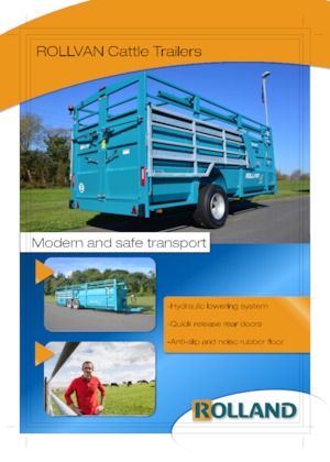Rimorchi per bestiame Rolland ROLLVAN 85