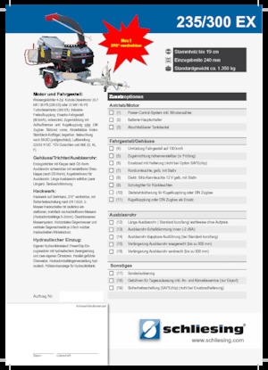 Cippatrici Schliesing 300 EX