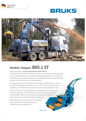 Cippatrici Bruks 805.2 ST