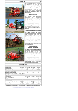 Cippatrici Eschlböck Biber 70 Z