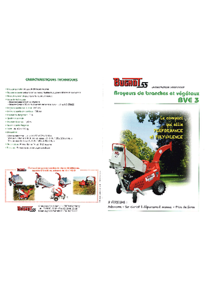 Cippatrici Bugnot BV-E 3