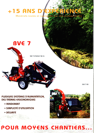 Cippatrici Bugnot BV-E 8 EA