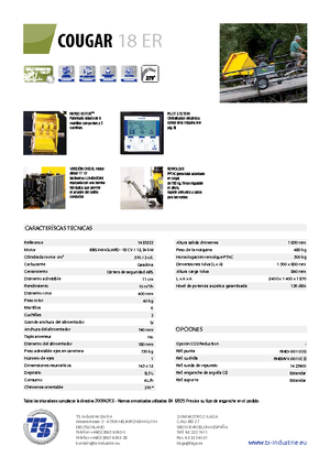 Cippatrici TS-Industrie Cougar 18 ER