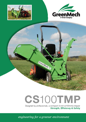 Cippatrici Green Mech CS 100 TMP