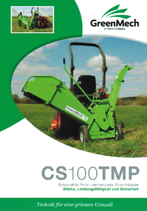 Cippatrici Green Mech CS 100 TMP