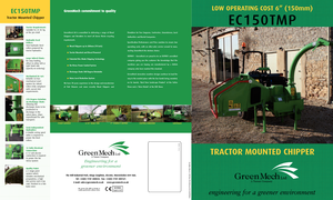 Cippatrici Green Mech ECO 150 TMP