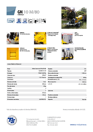 Cippatrici TS-Industrie GM 10 M 80
