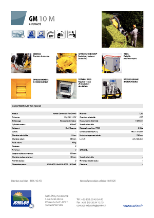 Cippatrici TS-Industrie GM 10 M