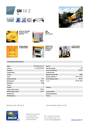 Cippatrici TS-Industrie GM 10 Z