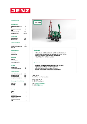 Cippatrici Jenz HEM 540 Z