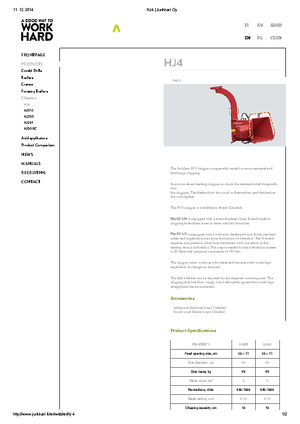 Cippatrici Junkkari HJ 4 G