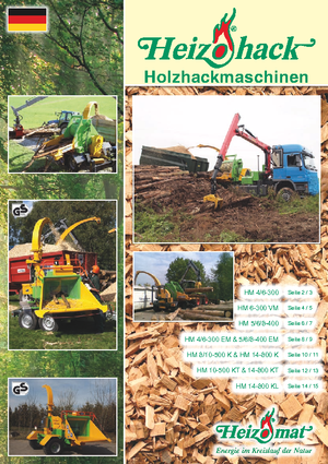 Cippatrici Heizohack HM 10-500 KTL