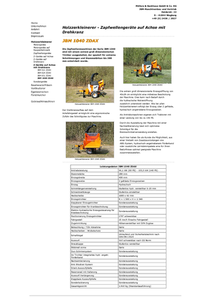 Cippatrici JBM JBM 1040 ZDAX