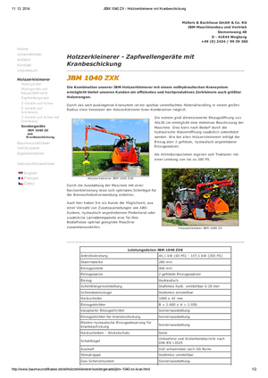 Cippatrici JBM JBM 1040 ZX-K