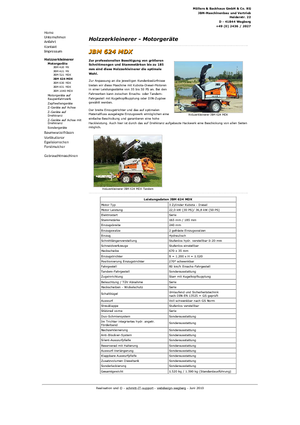 Cippatrici JBM JBM 624 MDX 26