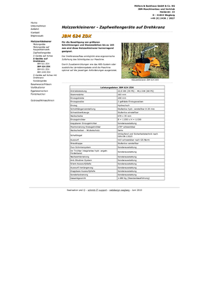 Cippatrici JBM JBM 624 ZDX