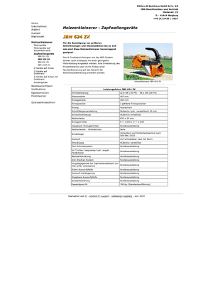 Cippatrici JBM JBM 624 ZX