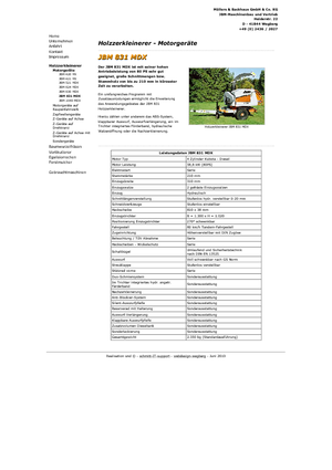 Cippatrici JBM JBM 831 MDX