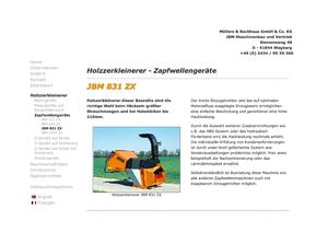 Cippatrici JBM JBM 831 ZX