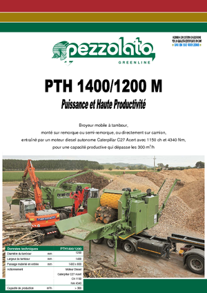 Cippatrici Pezzolato PTH 1400/1200