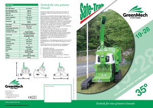 Cippatrici Green Mech STC 19-28 MT 50