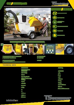 Cippatrici TS-Industrie Tiger 25 D
