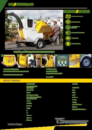 Cippatrici TS-Industrie Tiger 25 D