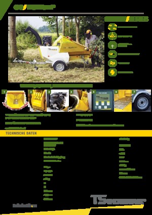 Cippatrici TS-Industrie Tiger 25 P