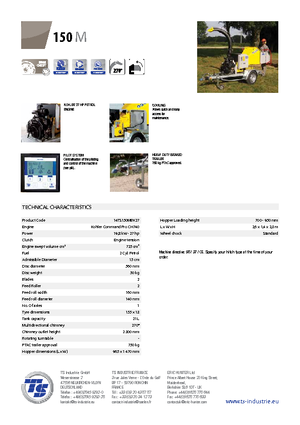 Cippatrici TS-Industrie TS 150 M
