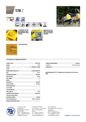 Cippatrici TS-Industrie TS 170 Z