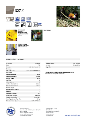 Cippatrici TS-Industrie TS 327 Z