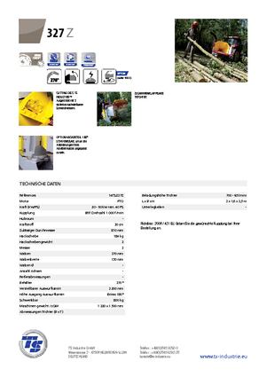 Cippatrici TS-Industrie TS 327 Z