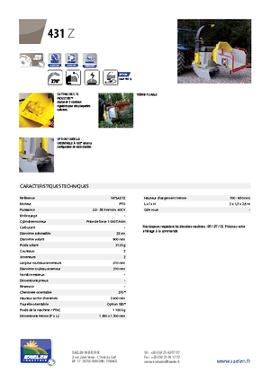 Cippatrici TS-Industrie TS 431 Z